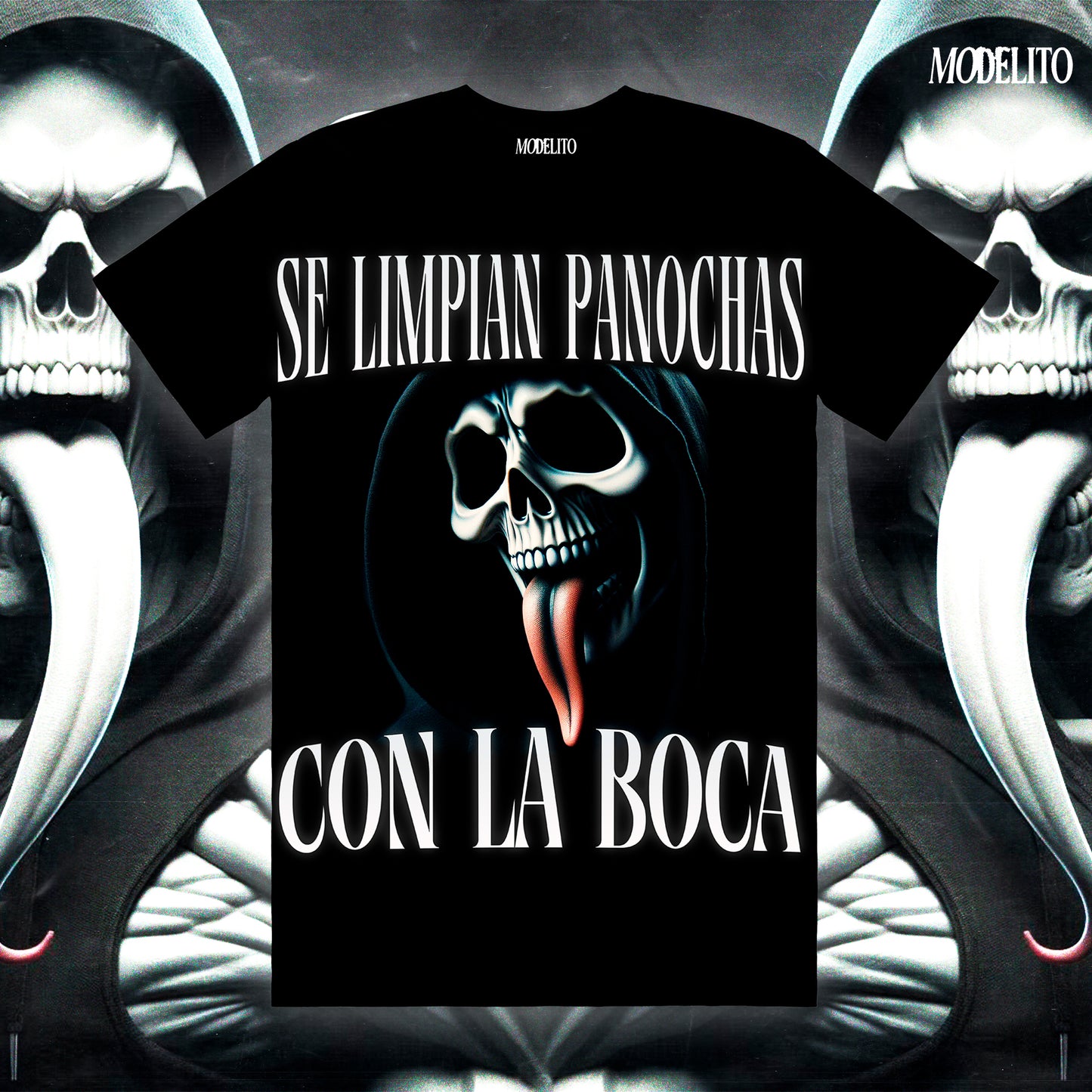 SE LIMPIAN PANOCHAS CON LA BOCA